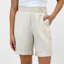 Bermuda Miravest Meia Coxa em Tecido Feminina Bermuda Miravest Meia Coxa em Tecido Feminina