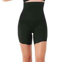 Bermuda Modeladora Alta Invisible Laser Preto Zee Rucci Bermuda Modeladora Alta Invisible Laser Preto Zee Rucci