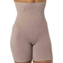 Bermuda Modeladora Cintura Alta Sem Costura Demillus Ultraleve Alta Compressão Abertura Higiênica