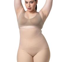 Bermuda Modeladora Cós Alto Compressão Abdominal Em X Blumi