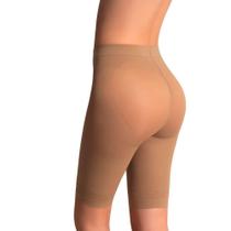 Bermuda Modeladora Feminina Elastano Pó de Arroz - SELENE Bermuda Modeladora Feminina Elastano Pó de Arroz - SELENE