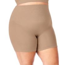 Bermuda Modeladora Plus Size Sem Costura Zee Rucci