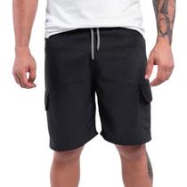 Bermuda modelo cargo masculina tecido tactel estilo básico - Filó Modas
