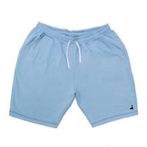 Bermuda Moletinho Algodao Masculina Elastico Cintura Cordao Ajustavel Com Bolso Lateral e Traseiro Bermuda Moletinho Algodao Masculina Elastico Cintura Cordao Ajustavel Com Bolso Lateral e Traseiro