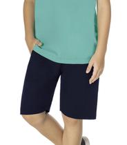 Bermuda moletinho básica infantil masculina rovitex teen