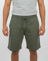 Bermuda Moletinho Elastano Premium Masculino Adulto