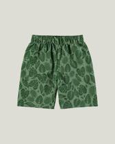 Bermuda Moletinho Infantil Juvenil Menino Malwee Kids