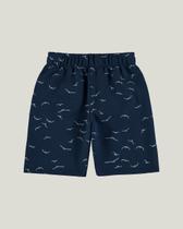 Bermuda Moletinho Infantil Juvenil Menino Malwee kids