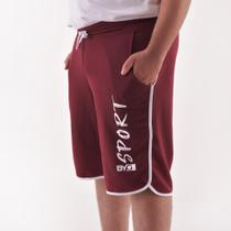 Bermuda Moletinho Plus Size Masculina BYG Sport