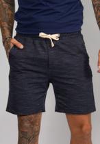 Bermuda Moletom A Fio Indigo Bermuda Moletom A Fio Indigo