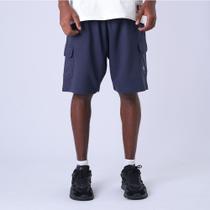 Bermuda moletom champion athletic c patch