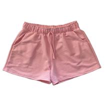 Bermuda moletom feminino short moletom com bolso Short curto malha algodão tendencia