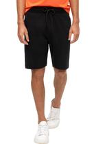 Bermuda Moletom Hangar 33 Com Bolso Preto Bermuda Moletom Hangar 33 Com Bolso Preto