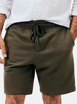 Bermuda Moletom Hering 4G2Y Masculina Com Bolsos Algodão T. P/XXG