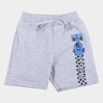 Bermuda Moletom Infantil Duzizo Carro Masculina