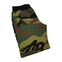 Bermuda Moletom Infantil Juvenil Masculina Menino Shorts com Bolso