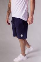 Bermuda moletom masculina azul marinho Bermuda moletom masculina azul marinho