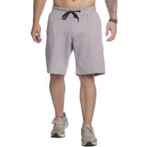 Bermuda Moletom Masculina Básica Barato Confortável