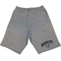 Bermuda Moletom Masculina Brooklyn New York