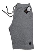 Bermuda Moletom Masculina c/ Cós Ribana c/ elástico