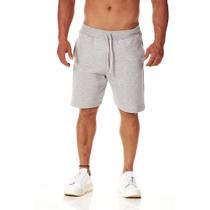 Bermuda Moletom Masculina Estilosa Confortável Moda Verão Casual Ideal para Academia Esportes Lazer