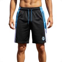 Bermuda Moletom Masculina Grêmio Oficial Triunfo