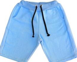 Bermuda Moletom Masculina Mega Plus Size G7 ao G10 com elástico, punho e cordão