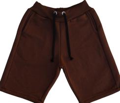 Bermuda Moletom Masculina Mega Plus Size G7 ao G10 com elástico, punho e cordão