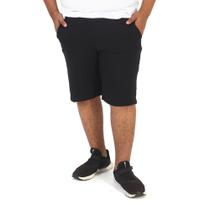Bermuda Moletom Masculina Plus Size Elástico Ajustável Bolsos Confortável