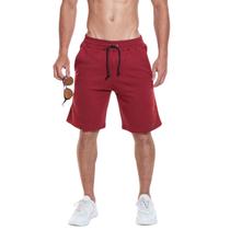 Bermuda moletom masculina Shorts Com Bastante Elasticidade confortável