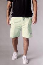 Bermuda moletom masculina verde bananinha
