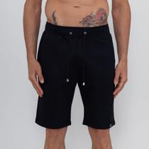 Bermuda Moletom Preto