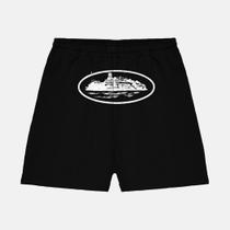 Bermuda Moletom Streetwear Alcatraz Personalizada Cordão Ponteira de Ferro