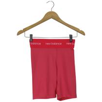 Bermuda New Balance Sport Essentials Active Rosa Feminina Bermuda New Balance Sport Essentials Active Rosa Feminina