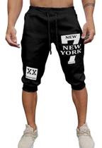 Bermuda New York Masculina Jogger Short Esportivo Lançamento