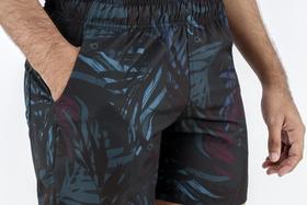 Bermuda Ogochi Boxer Curta Casual Bolso Faca Estampada Shorts