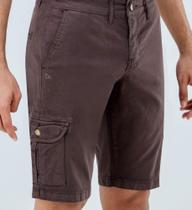 Bermuda ogochi cargo marrom masculina