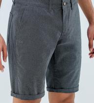 Bermuda Ogochi Essencial Color Sarja Azul Marinho: