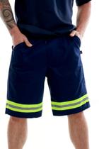 Bermuda operacional industrial com faixa refletiva Bermuda operacional industrial com faixa refletiva