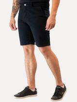 Bermuda Original Penguin Sarja Chino Elastano Azul Marinho