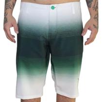 Bermuda Palmeiras Shorts Plus Size Água Casual Degradê P2213700 Bermuda Palmeiras Shorts Plus Size Água Casual Degradê P2213700