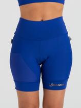 Bermuda Para Ciclismo Feminina Azul Golden Savancini (2305) Bermuda Para Ciclismo Feminina Azul Golden Savancini (2305)
