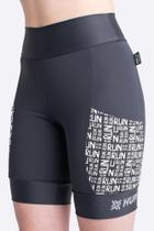 Bermuda para Corrida de Compressão HUPI Run Run Feminina Longa Bermuda para Corrida de Compressão HUPI Run Run Feminina Longa