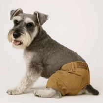 Bermuda para Pet - Brim - Ozzy - Bege