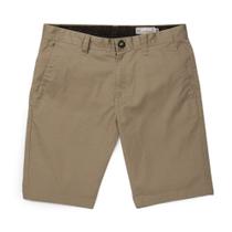 Bermuda Passeio Volcom Frickin Modern Stretch Chino Bege Bermuda Passeio Volcom Frickin Modern Stretch Chino Bege
