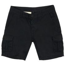 Bermuda Passeio Volcom Plus Size Bevel Cargo Preta Bermuda Passeio Volcom Plus Size Bevel Cargo Preta