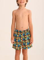 Bermuda Pingo de Alegria 11181P Infantil Dino Poliéster T. 04/10