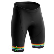 Bermuda Pink Floyd Com Forro em Gel Ciclista Mtb D80 Esportes Ciclismo - Decole