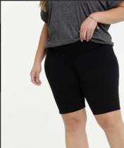 Bermuda Plus Size Cós Modelador Alta Compressão Suplex Oferta Bermuda Plus Size Cós Modelador Alta Compressão Suplex Oferta