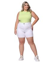 Bermuda Plus Size Feminina 46 ao 54 - Razon - 1255 - Razon Jeans